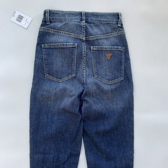Guess Women’s Super High Rise Skinny Jeans Blue Size 24 - Picture 9 of 13